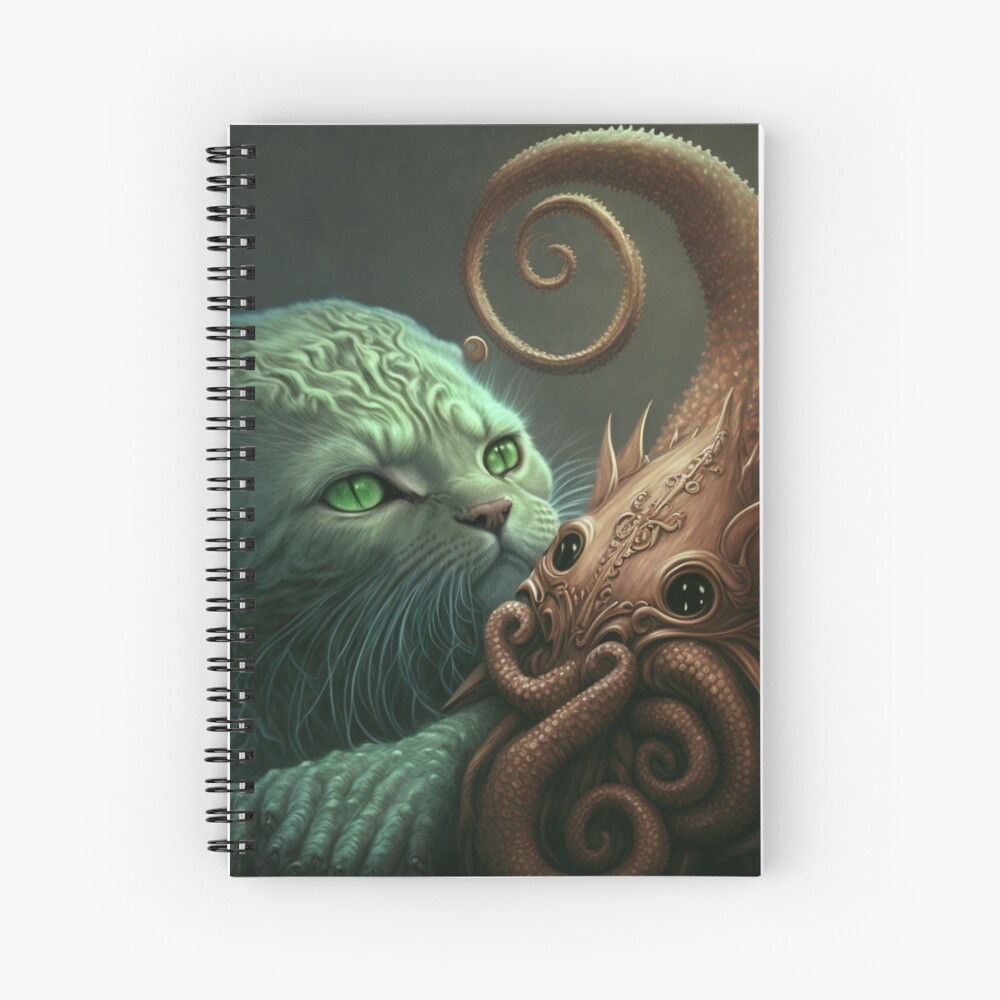 Item preview, Spiral Notebook designed and sold by masukomi.