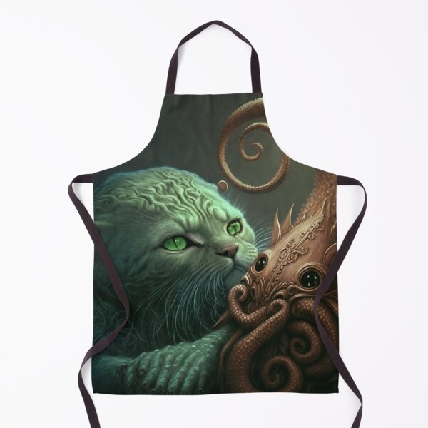 Item preview, Green Kitty & Spawn of The Elder God designed and sold by masukomi.