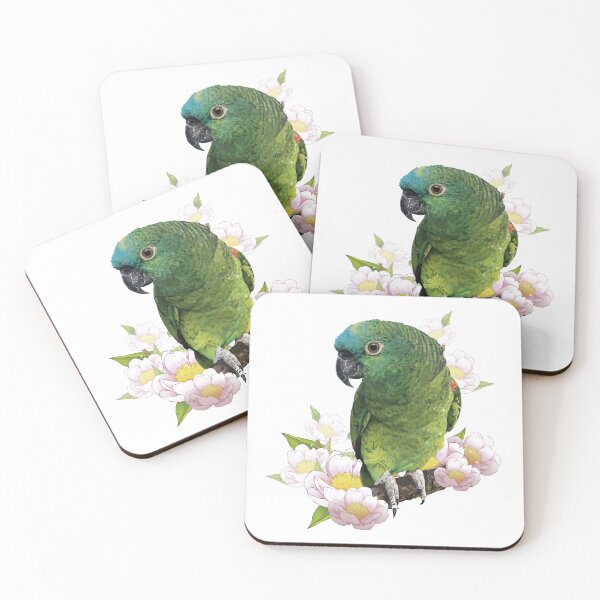 Item preview, The blue-fronted amazon designed and sold by obscurite.