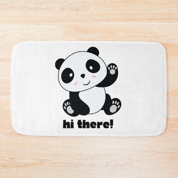 Item preview, Hi There with Panda designed and sold by qawistz.