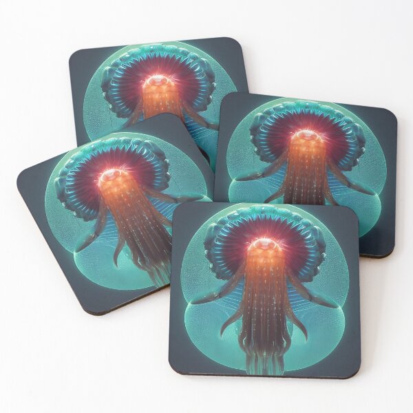 Item preview, Surrealistic Jellyfish Art designed and sold by OrphicStudio.