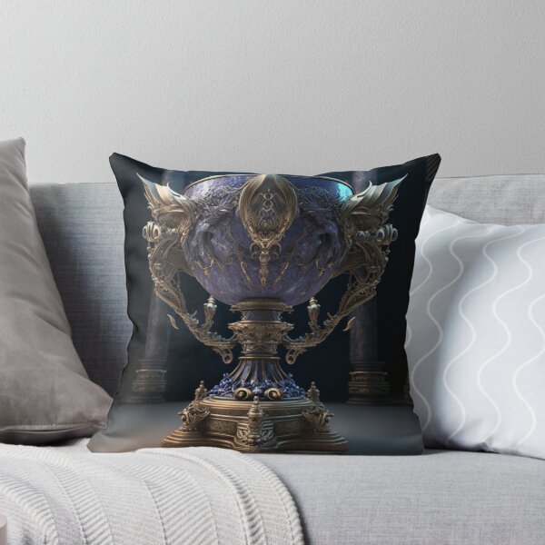 Item preview, A Giant Tanzanite Chalice Statue - Purple Texture designed and sold by InsterDesign.