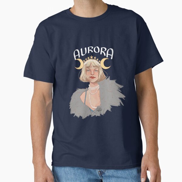 Item preview, Aurora Aksnes Moon and Stars fanart merch designed and sold by iratseluya.