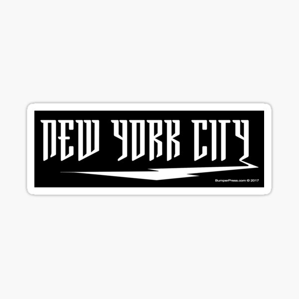 New York City Sticker