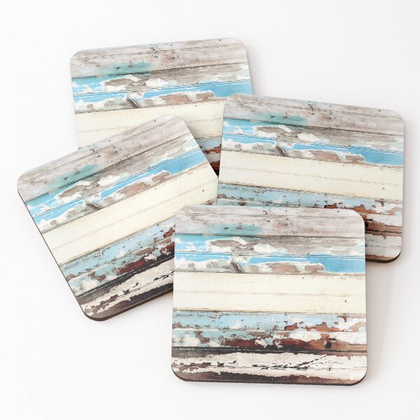Item preview, Distressed Paint Look on Wood PHOTO Print Coastal Farmhouse Style Beachy Décor 2 of 16 designed and sold by Beachy.