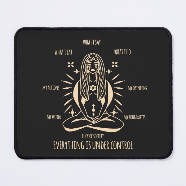 Item preview, Everything is under control, woman aesthetic words designed and sold by Axel Christian.