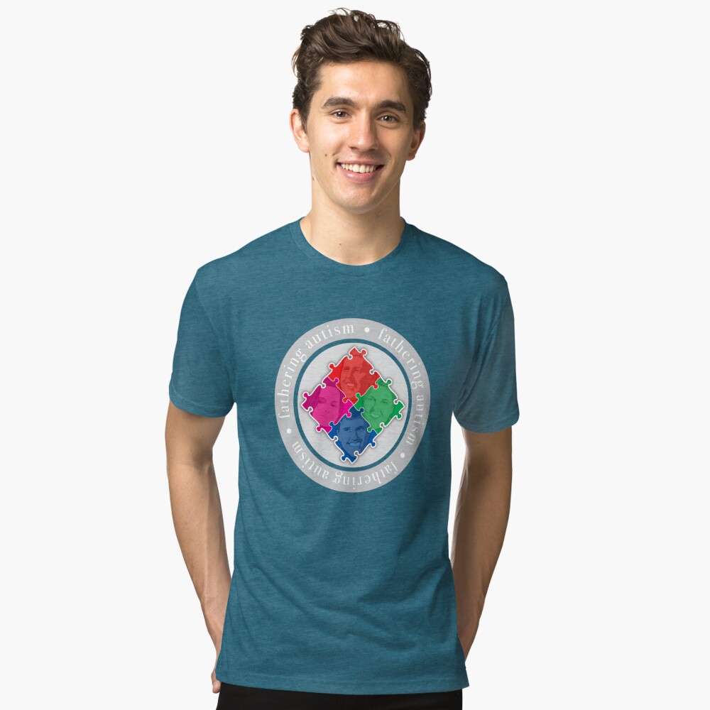 fathering autism shirts