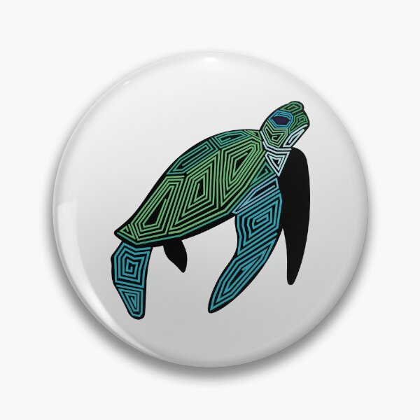 Item preview, Tribal Sea Turtle Spirit Animal designed and sold by THROUGH-LIFE.