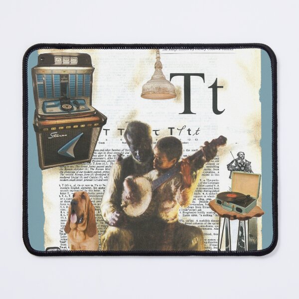 Item preview, Banjo Lesson Henry O Tanner Dictionary Collage designed and sold by KathyGrippi.