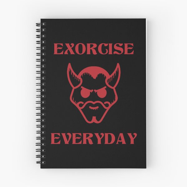 Item preview, Exorcise every day- demon quotes designed and sold by Passacagliabusra.