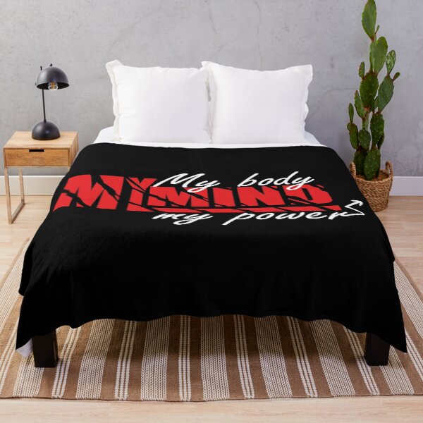 Item preview, My body my mind my power motivational and inspirational saying designed and sold by seritik.