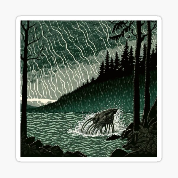 Mayne Island Sighting - 1986 Sticker