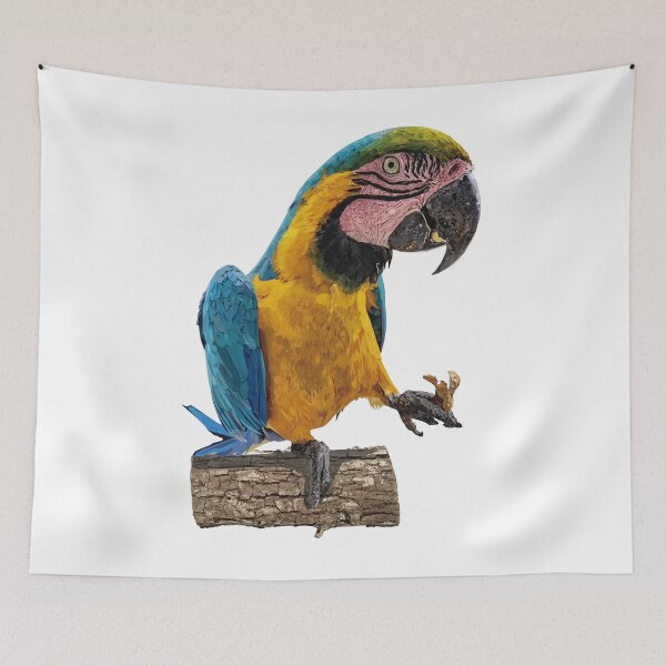 Item preview, The blue and yellow macaw designed and sold by obscurite.