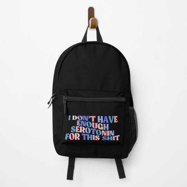 Item preview, I Don't Have Enough Serotonin For This Colorful Quote designed and sold by InnaPo ⭐⭐⭐⭐⭐.