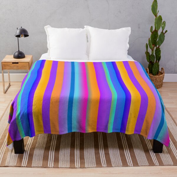 Item preview, Violet orange vertical line pattern | violet orange combination designed and sold by lausn.