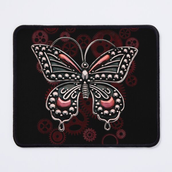 Item preview, Steampunk gears and butterfly designed and sold by Gothic Fantasy.