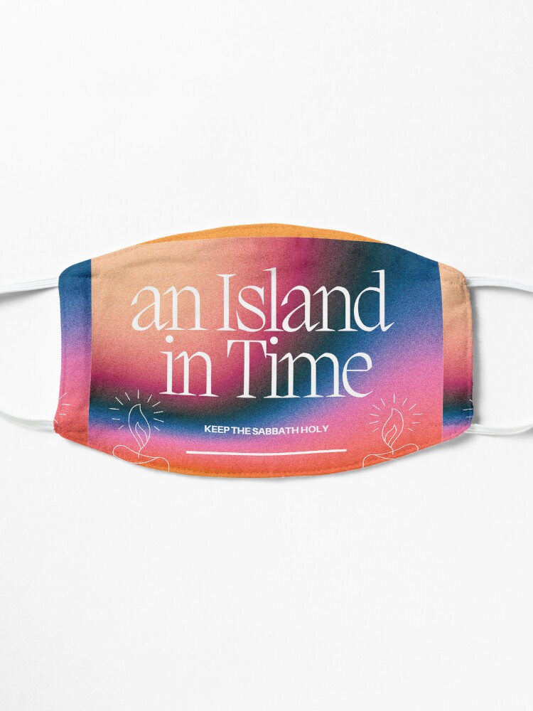 Thumbnail 3 of 5, Mask, Shabbat - An Island In Time designed and sold by joeypokes.