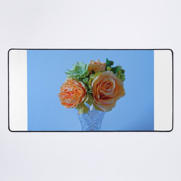 Item preview, Floral Vase Display on blue designed and sold by Stephen Frost.