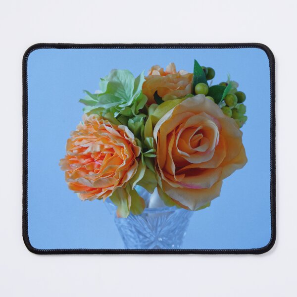 Item preview, Floral Vase Display on blue designed and sold by Stephen Frost.
