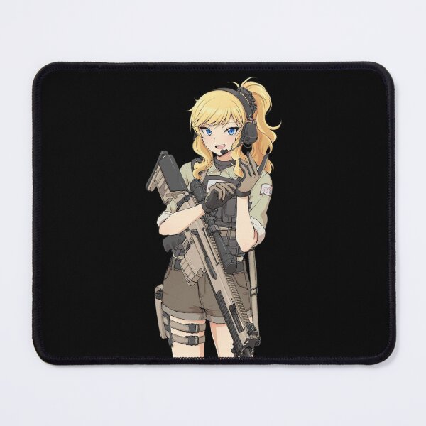 Item preview, Military Anime Girl designed and sold by kittiescuties.