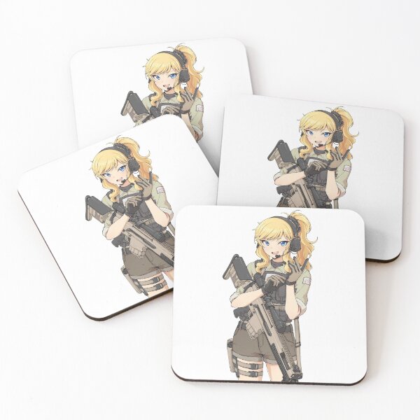 Item preview, Military Anime Girl designed and sold by kittiescuties.