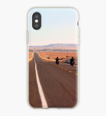 Vinilo o funda para iPhone Bikers en la ruta 66