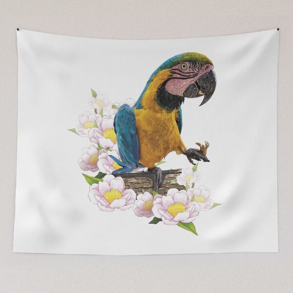 Item preview, The blue and yellow macaw designed and sold by obscurite.