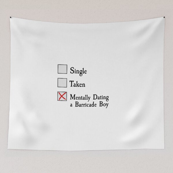 Item preview, Mentally Dating a Barricade Boy designed and sold by Backstage by Leyzel.