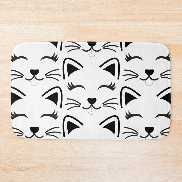 Item preview, Face of a cute kitten sticking out her tongue designed and sold by The-Blue-Feline.