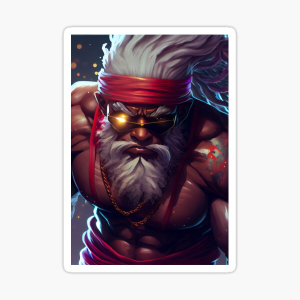 Item preview, Ultra Instinct Black Santa Clause designed and sold by BeatnixTheGreat.