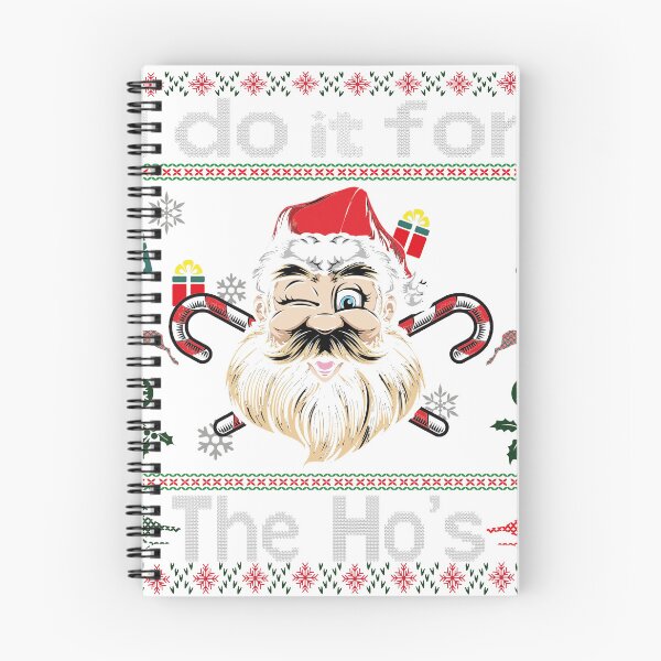 Artikelvorschau, Hässlicher Weihnachtspullover Santa sagt, ich mache es für die Hos entworfen und verkauft von lacasanostra.
