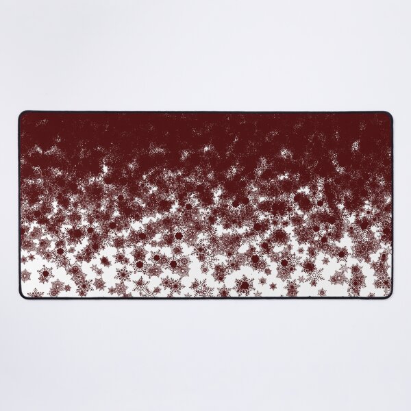 Item preview, Blizzard - Maroon snowflakes designed and sold by illustratious.