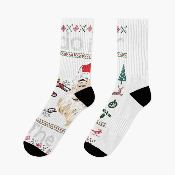 Item preview, Ugly Christmas Sweater santa say i do it for the hos  designed and sold by lacasanostra.