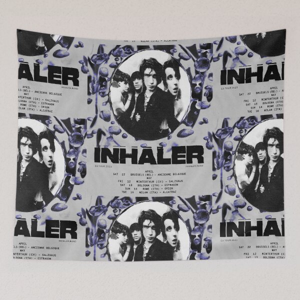 Item preview, Inhaler Cuts and Bruises Album Cover Sticker Poster Tshirt designed and sold by jamiejonesuk.