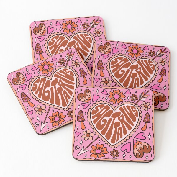 Item preview, Sagittarius Heart designed and sold by doodlebymeg.
