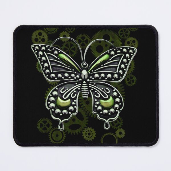 Item preview, Steampunk gears and butterfly designed and sold by Gothic Fantasy.