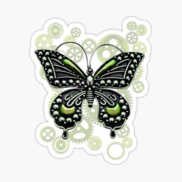 Steampunk Vector Butterfly Fantastic Insect Vintage Stock Vector Royalty  Free 464929085  Shutterstock