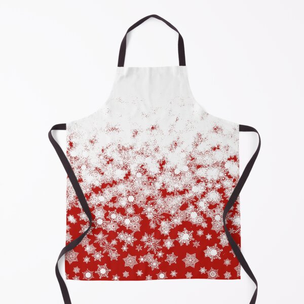 Item preview, Blizzard - Snowflakes on an red background designed and sold by illustratious.