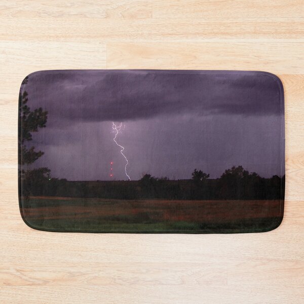 Item preview, Purple Thunderstorm In Kansas-Lightning designed and sold by CarefulCaptures.