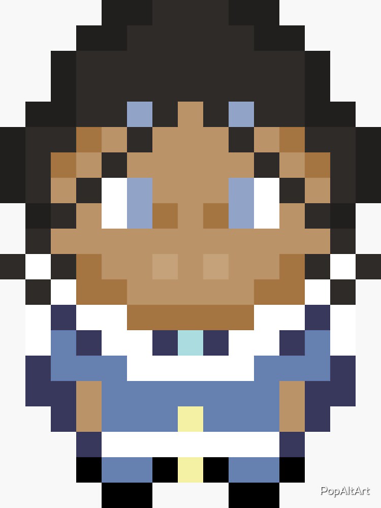 Pixel Art Katara Avatar The Last Airbender