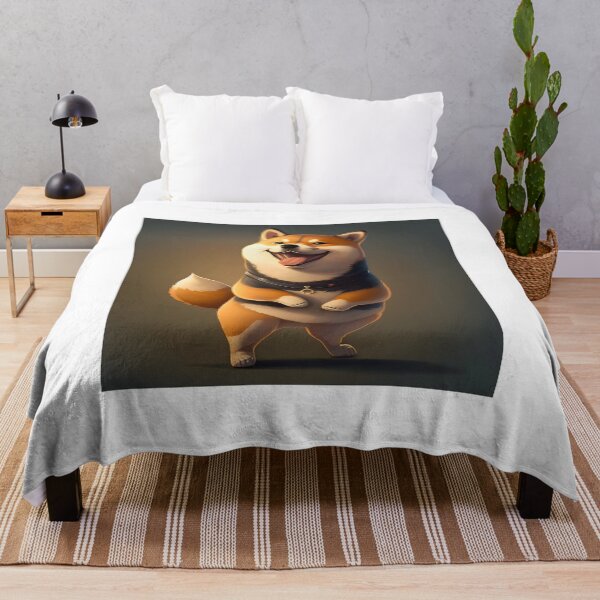 Item preview, Eager Shiba Inu designed and sold by Indra Art.