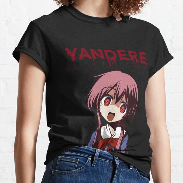 SRBB0026 future diary mirai nikki yuno gasai anime manga shirt