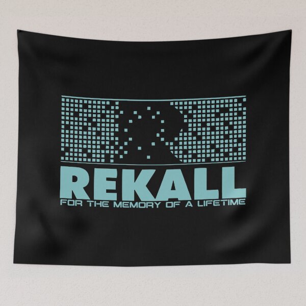 Item preview, Retro Rekall Logo designed and sold by Lone Wolves.