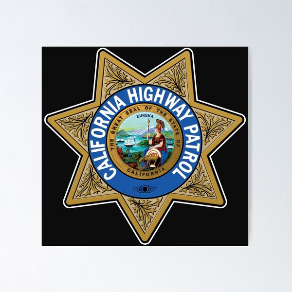 Item preview, California Highway Patrol - badge - shield - logo - trooper Police designed and sold by Osprey Tees.