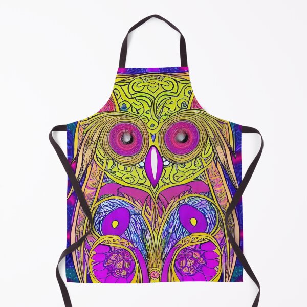 Item preview, Psychedelic Owl Acid Vibes 6 designed and sold by Benito Del Ray.