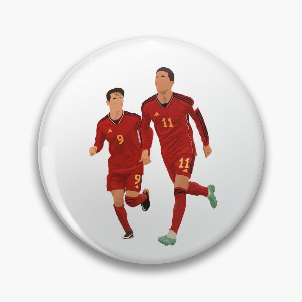 Item preview, Spain Pablo Gavi & Ferran Torres designed and sold by VeersArtBox.