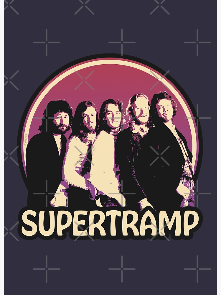 Supertramp 70s Rock Band Art Board Print for Sale by eyepoo