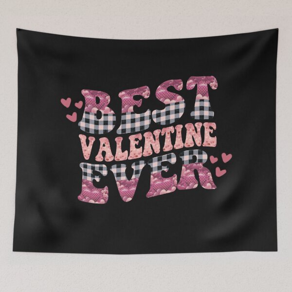 Item preview, Retro Best Valentine Ever designed and sold by HappyLifeCreate.
