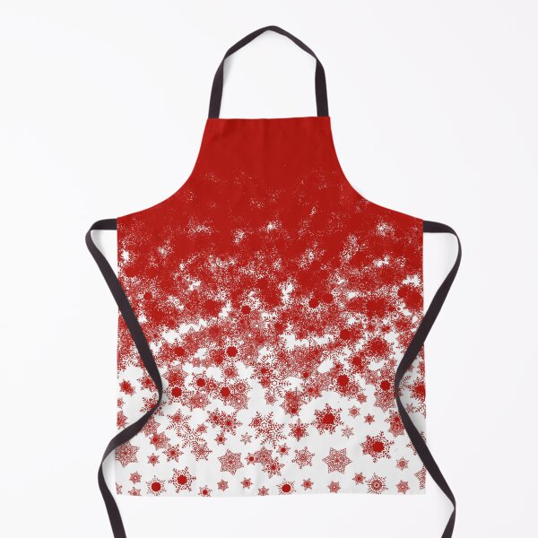 Item preview, Blizzard - Red snowflakes designed and sold by illustratious.