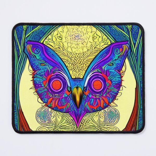 Item preview, Psychedelic Owl Acid Vibes 5 designed and sold by Benito Del Ray.